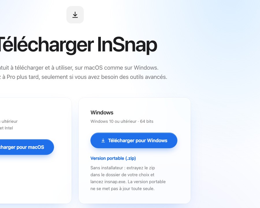 Télécharger InSnap pour Windows